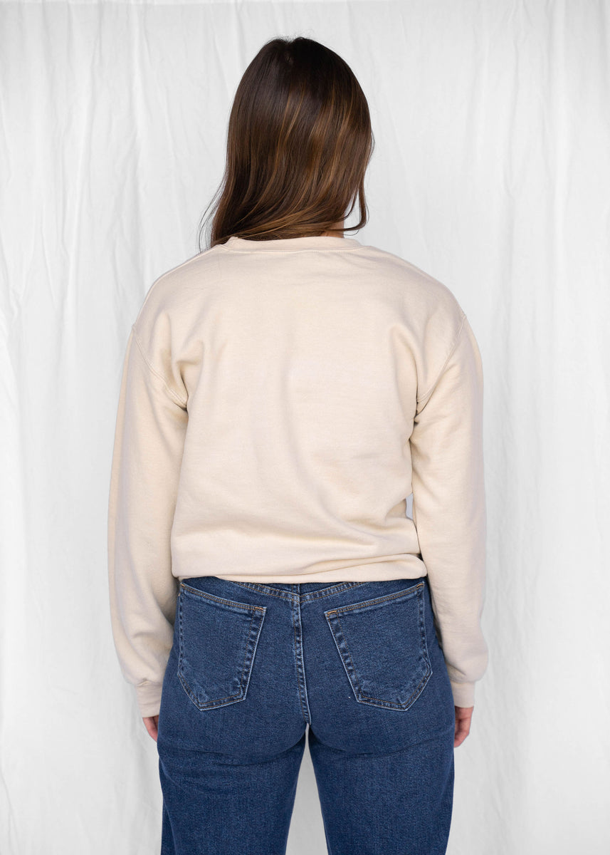 Neon Floral Animals Crewneck main image 0
