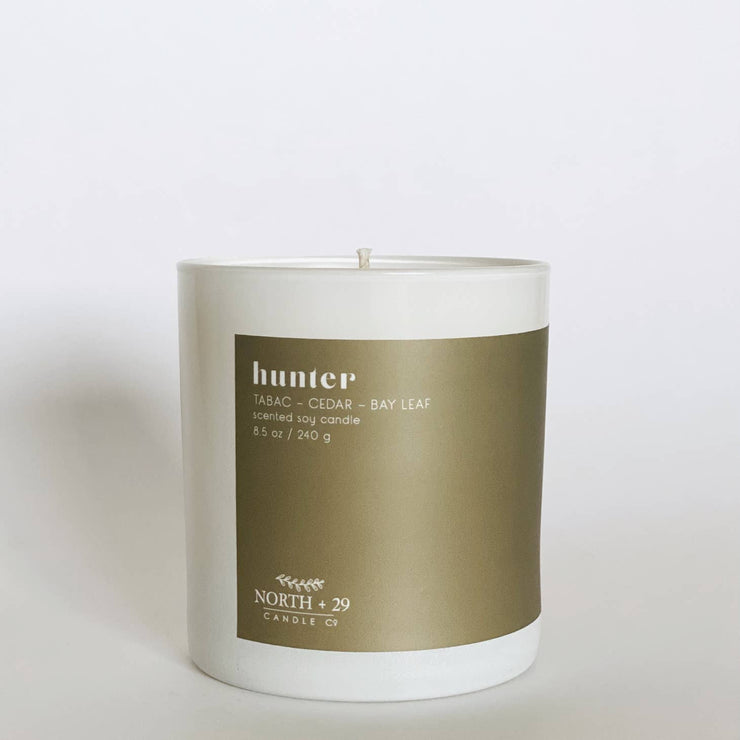 handpoured soy candle | hunter