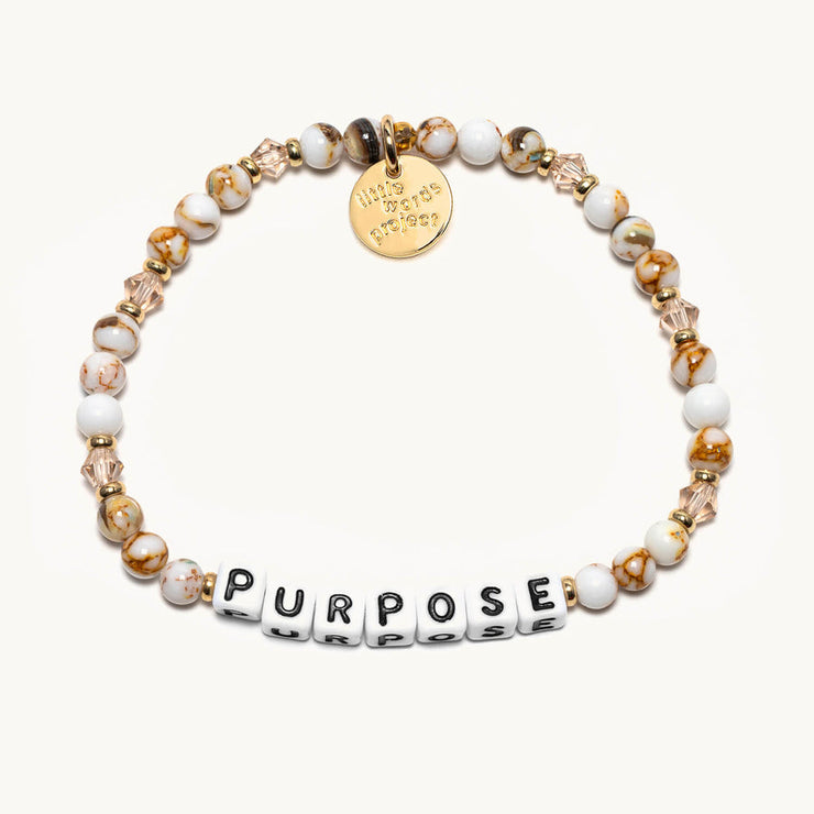 letter bead bracelet | purpose