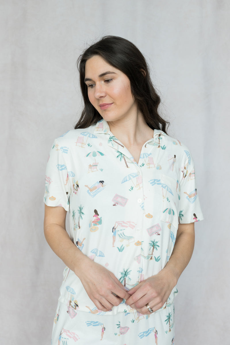 Z SUPPLY BEACH DAYS PJ TOP