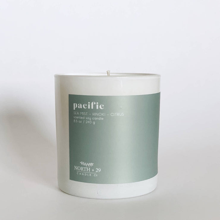 handpoured soy candle | pacific