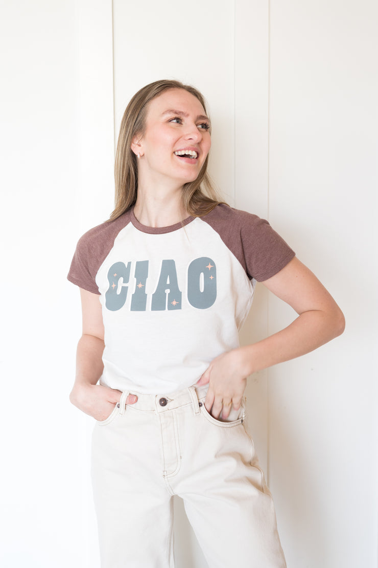 ciao graphic tee