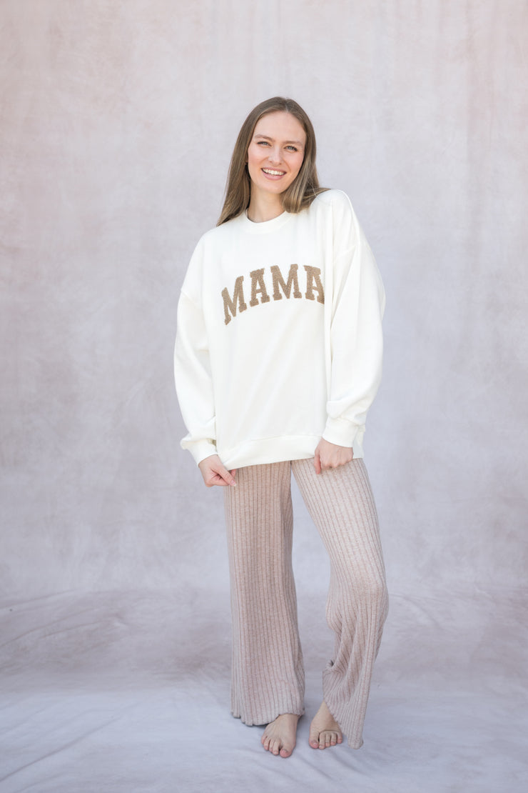 dawn smocked rib pant