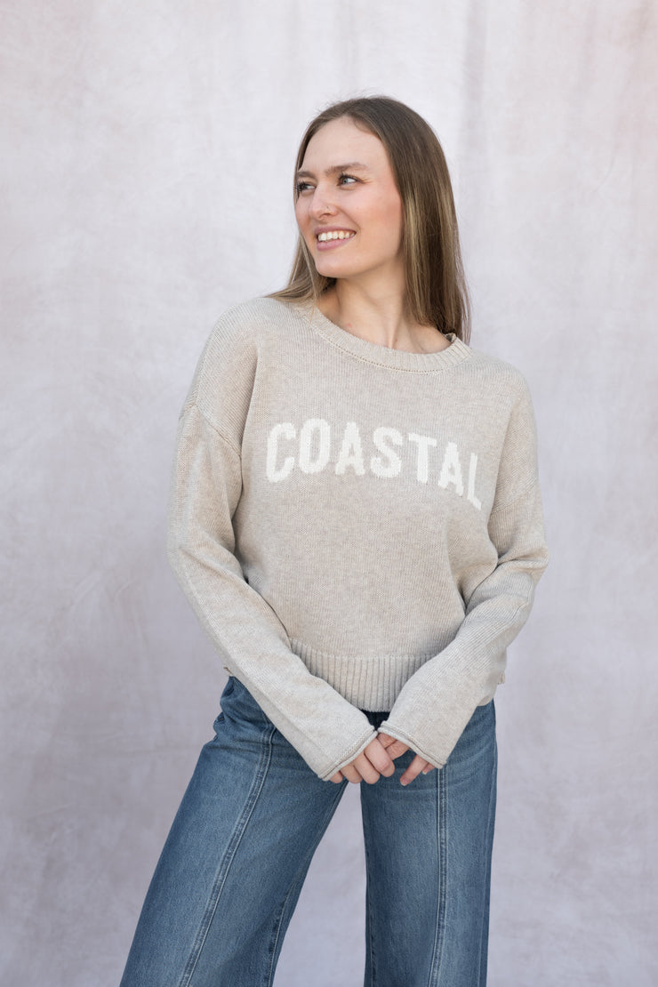 sienna coastal sweater