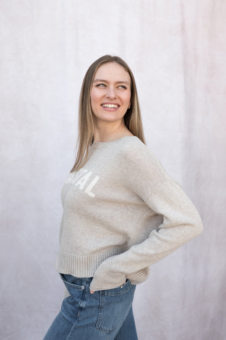 sienna coastal sweater