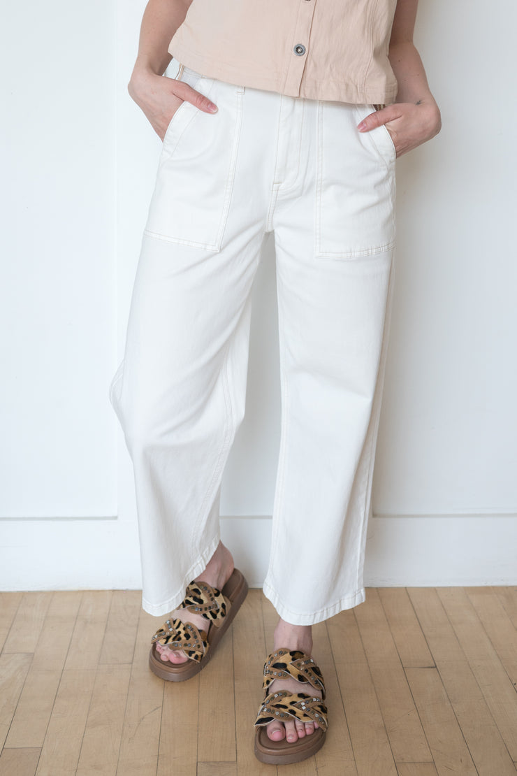 sophia wide leg utility ankle pant