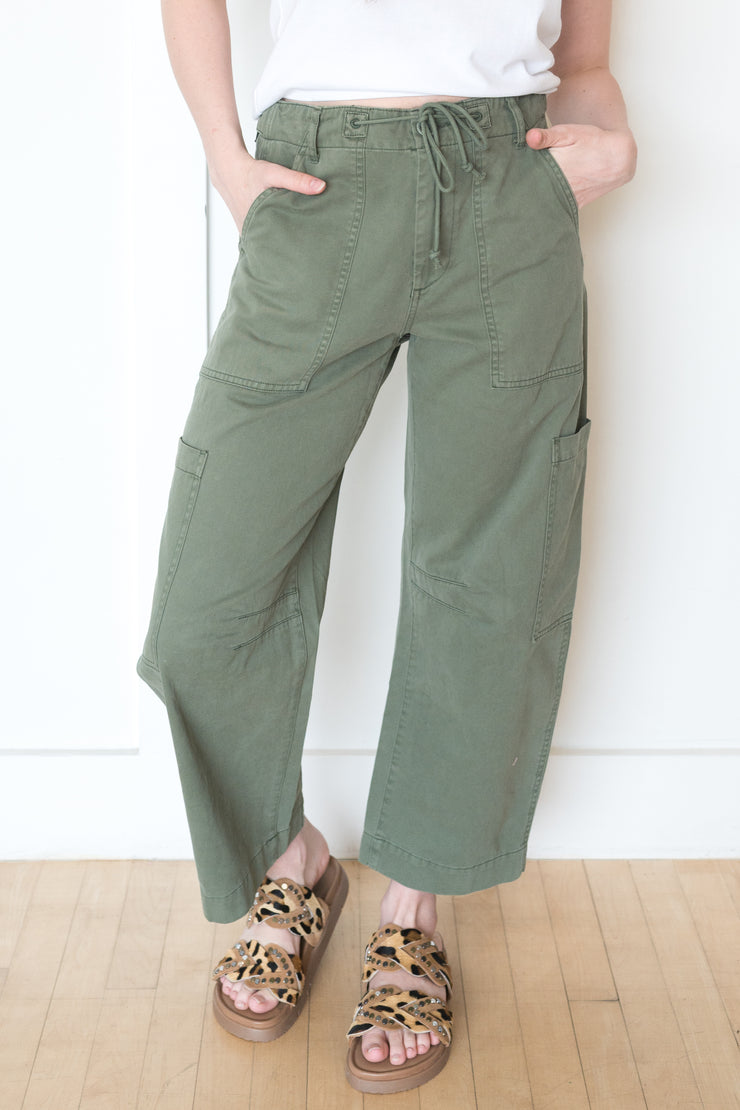 sabrina curved utility pants