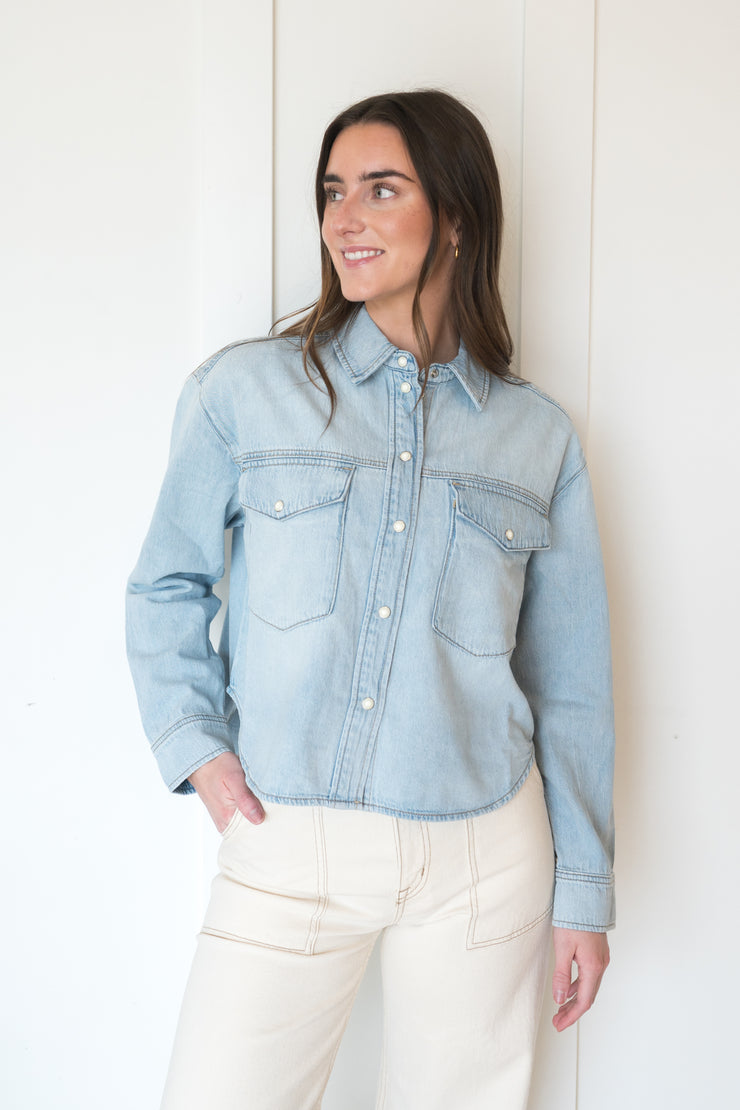 sadie classic workwear shirt