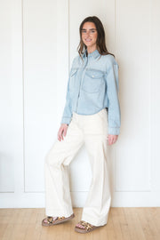 sadie classic workwear shirt