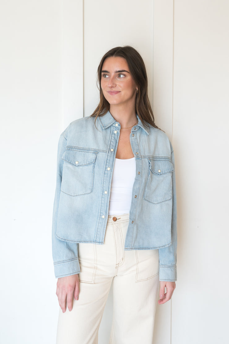 sadie classic workwear shirt