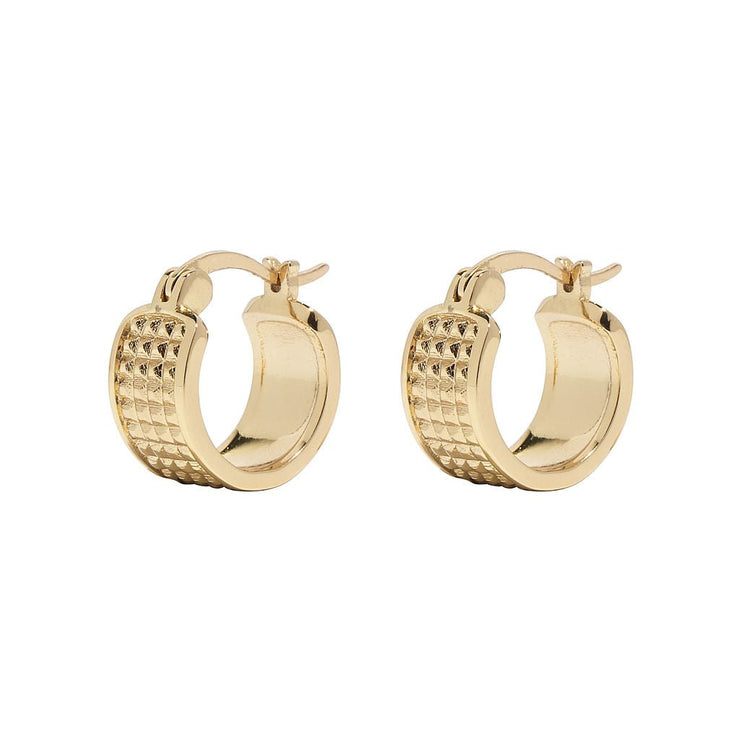 ziggy textured hoop