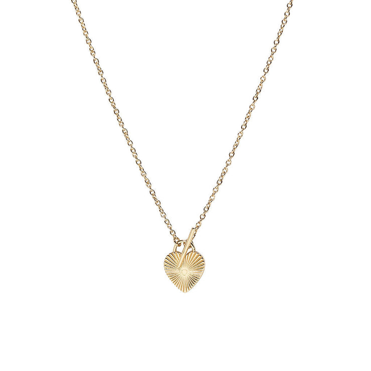 juanita heart toggle necklace