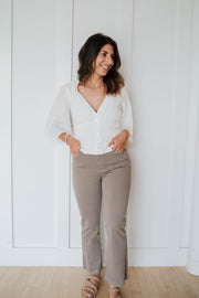 riley cropped kick flare jean