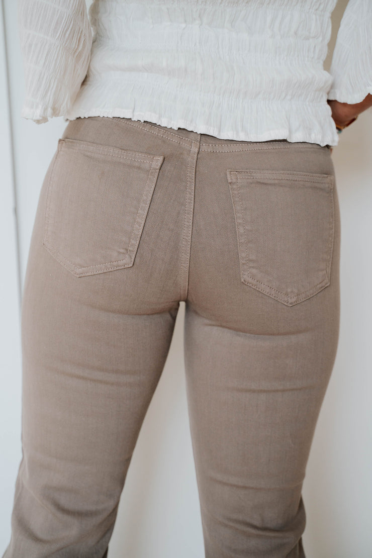 riley cropped kick flare jean