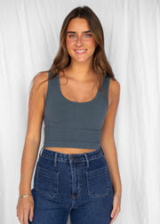 sailor patch pocket wide leg