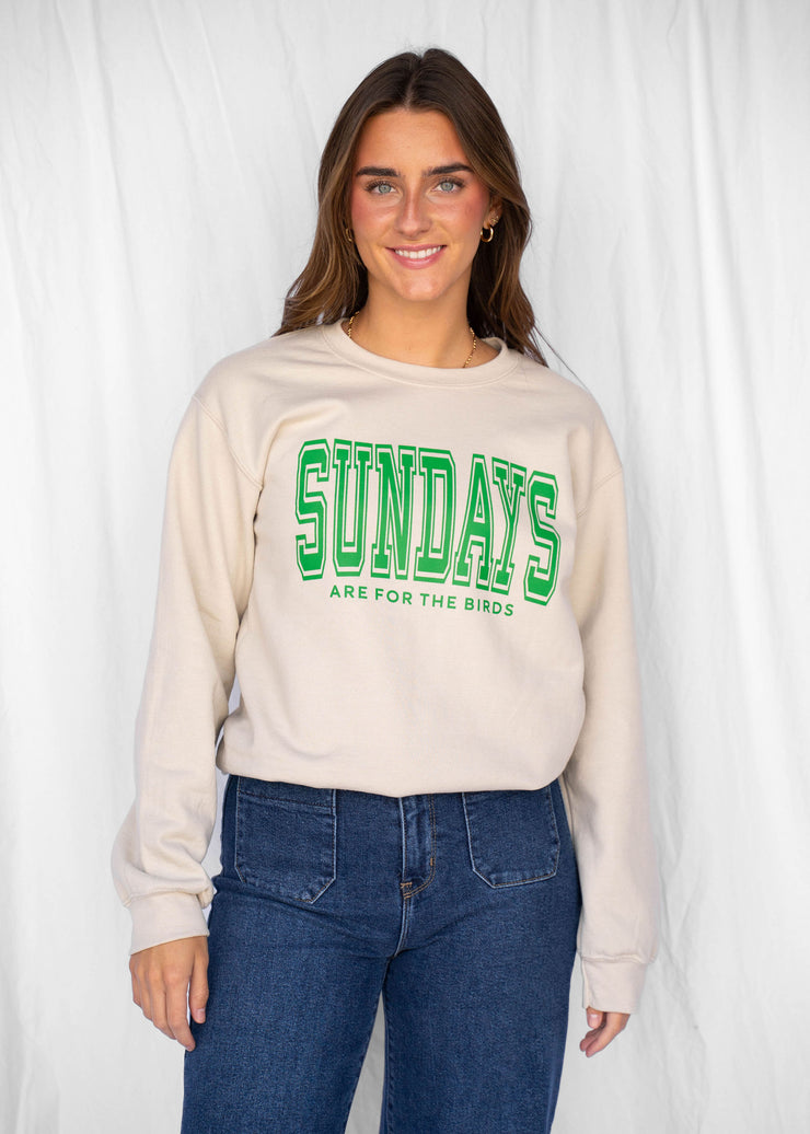 the birds crewneck