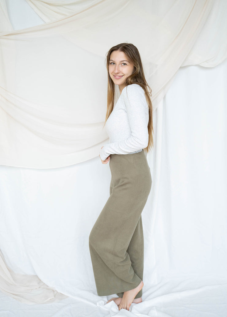 delaney brushed rib pant