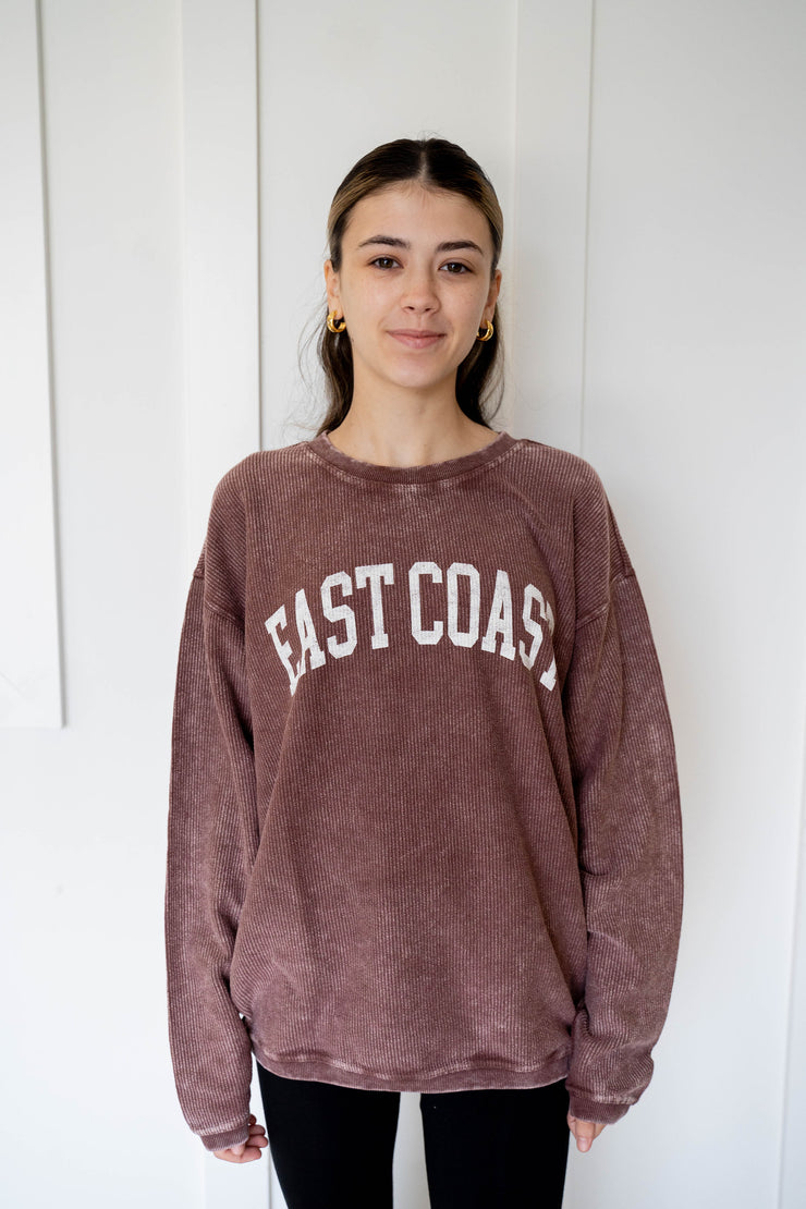 east coast vintage thermal pullover