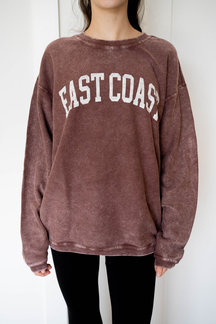east coast vintage thermal pullover