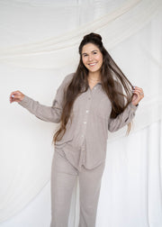 cozy days thermal shirt