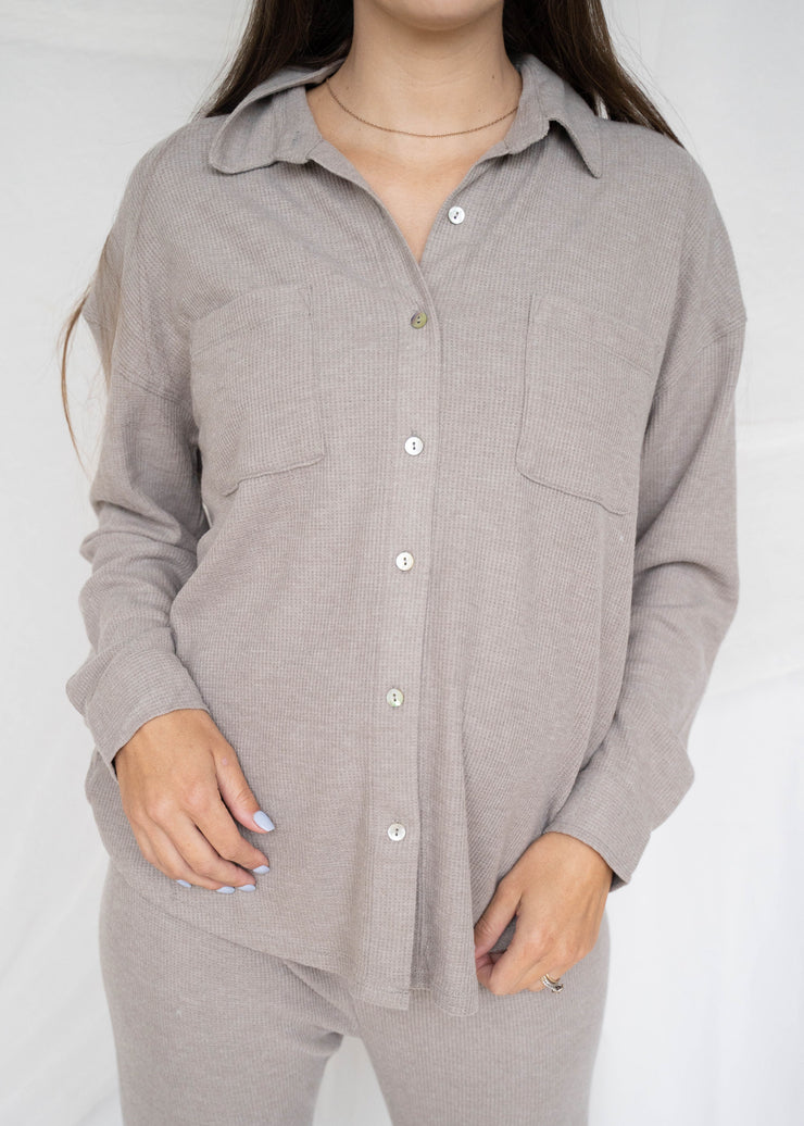 cozy days thermal shirt