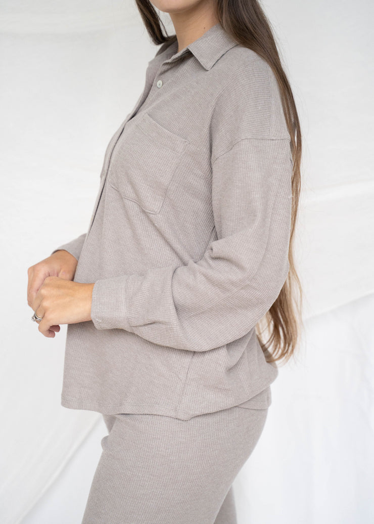 cozy days thermal shirt