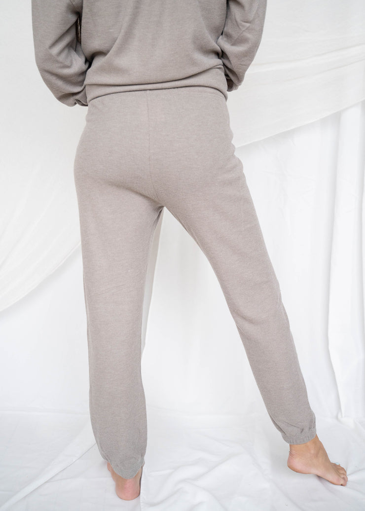 cozy days thermal jogger