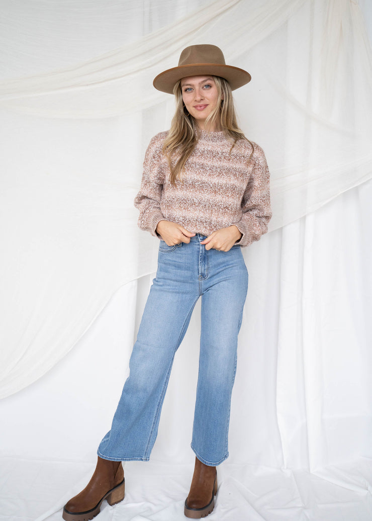 ellie high rise wide leg jean