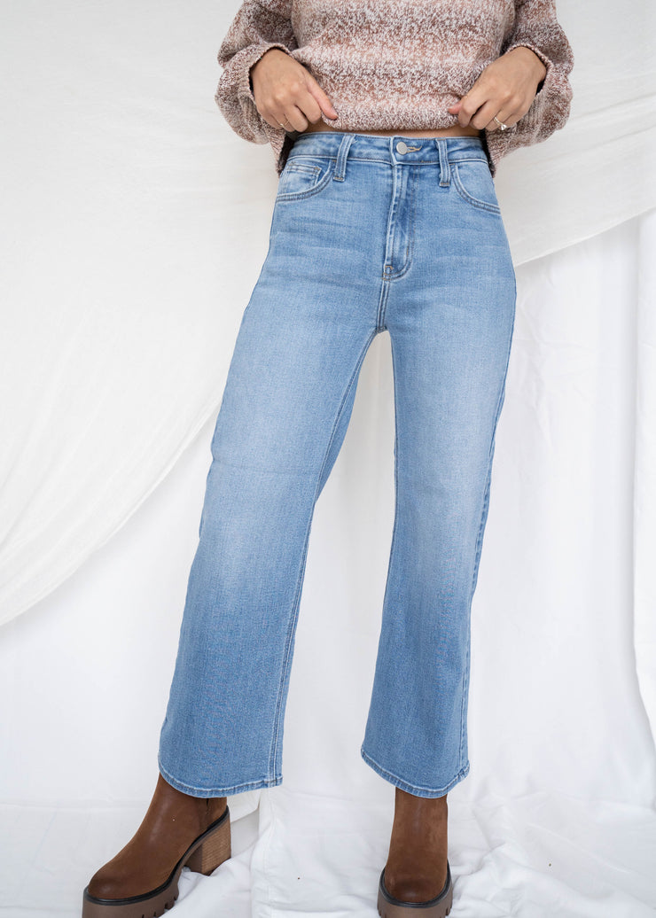ellie high rise wide leg jean