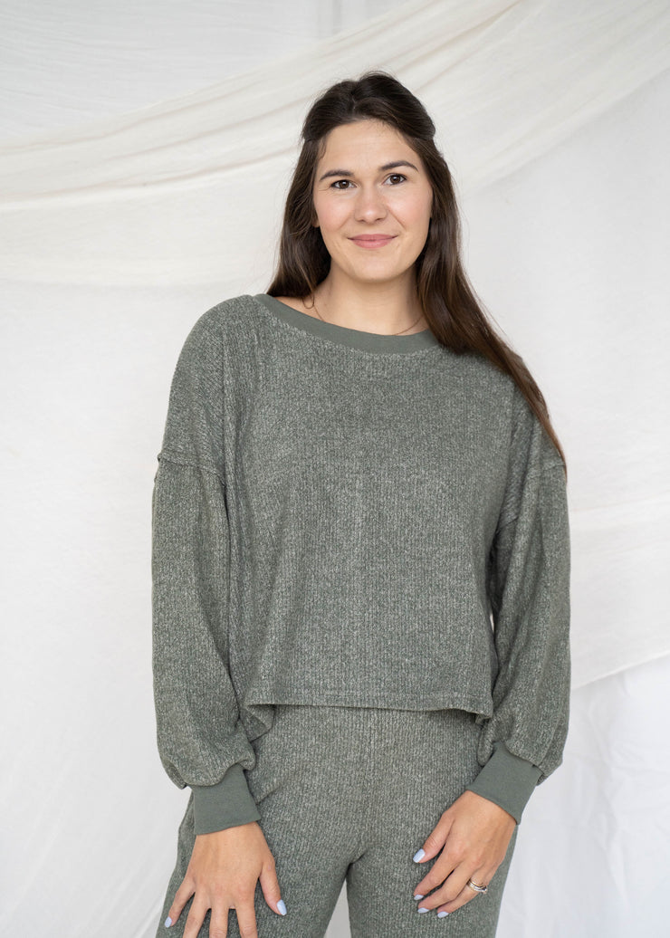 change like weather reversible knit top