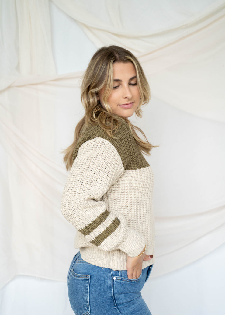lyndon colorblock sweater