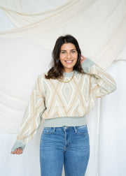 kicks on sweater