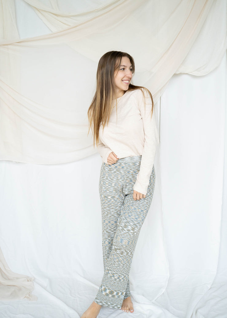 modern slub long sleeve