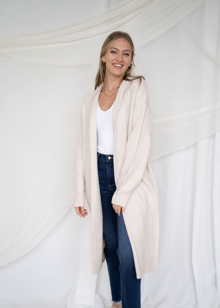 phoebe duster sweater