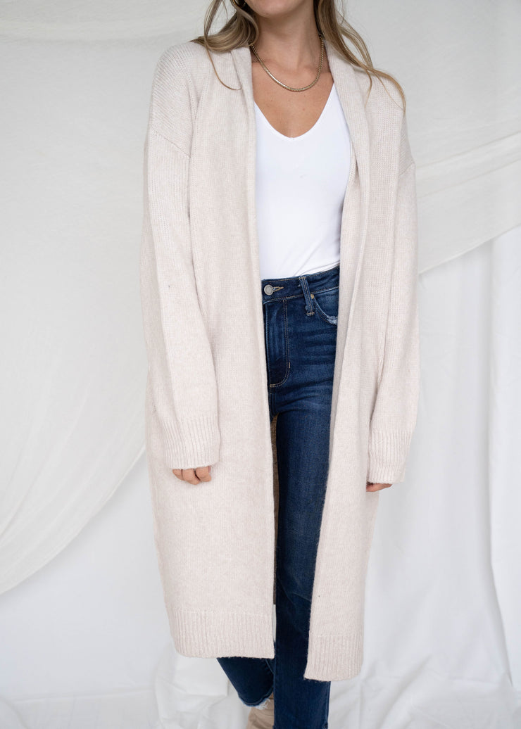 phoebe duster sweater