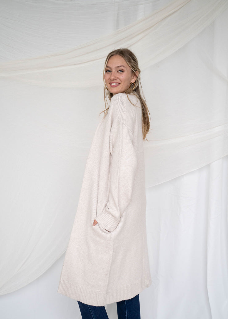 phoebe duster sweater