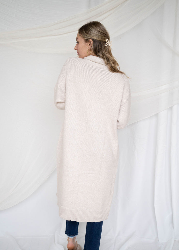 phoebe duster sweater