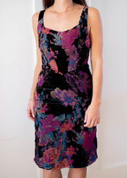 fleur corset midi dress