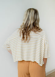 side step stripe tee