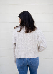 rhia cropped sweater cardigan