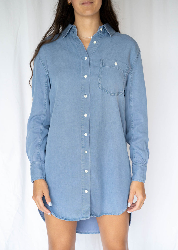 dover chambray dress