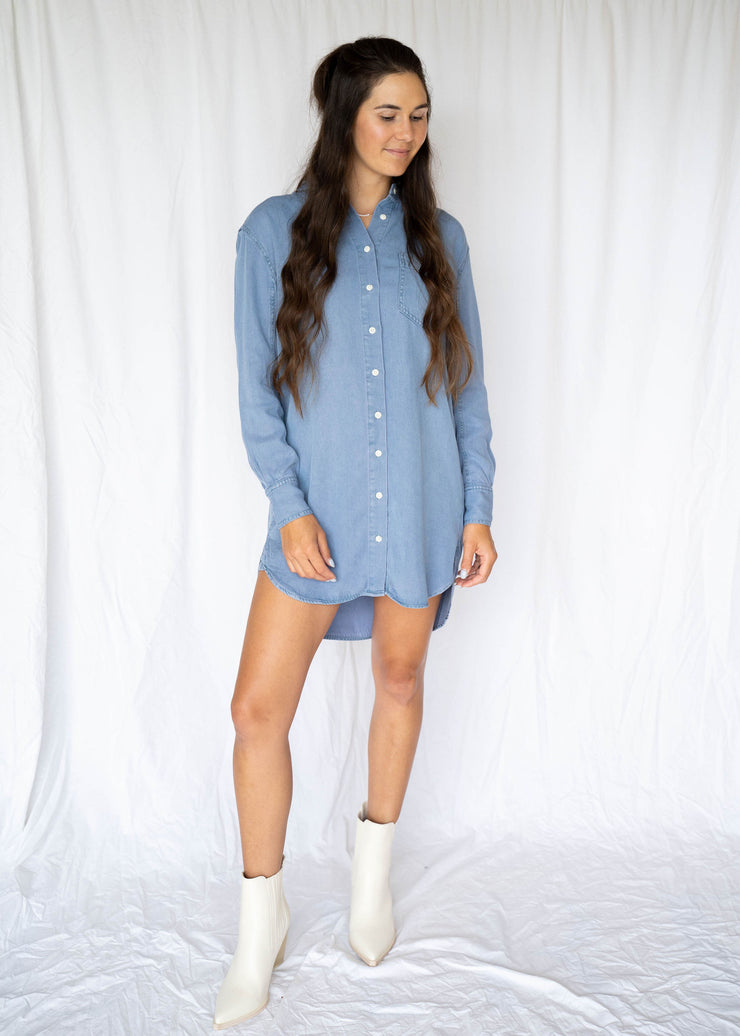 dover chambray dress