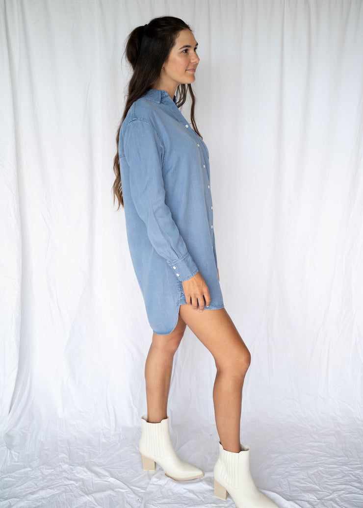 dover chambray dress