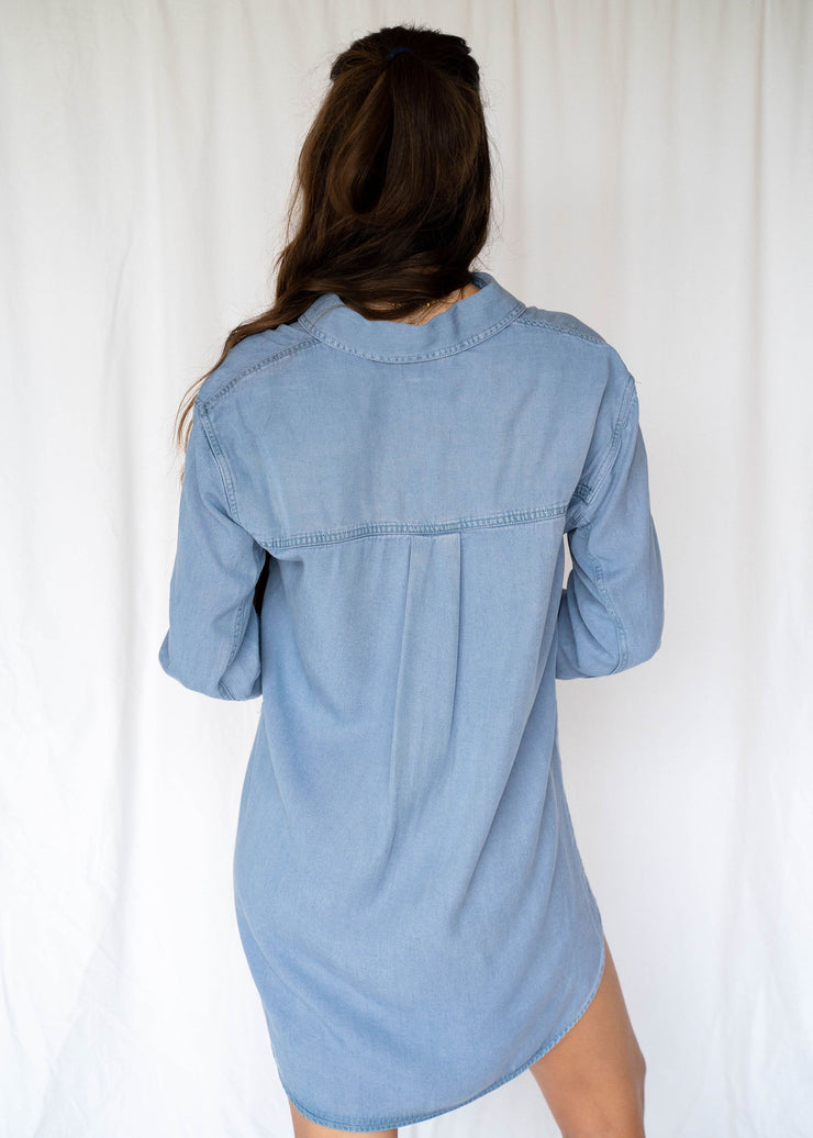 dover chambray dress