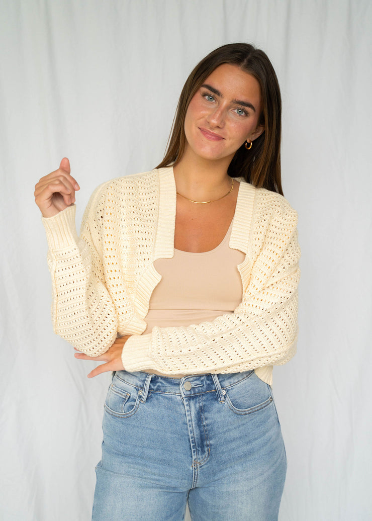 natalie shrug sweater