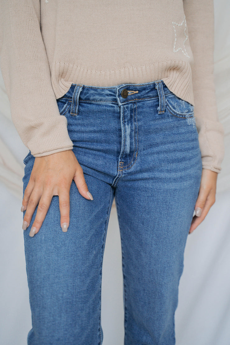 veronica vintage straight leg jean