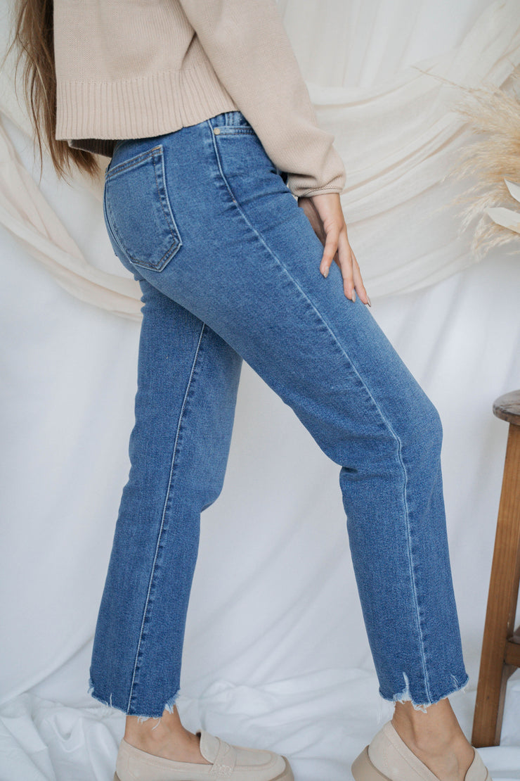 veronica vintage straight leg jean