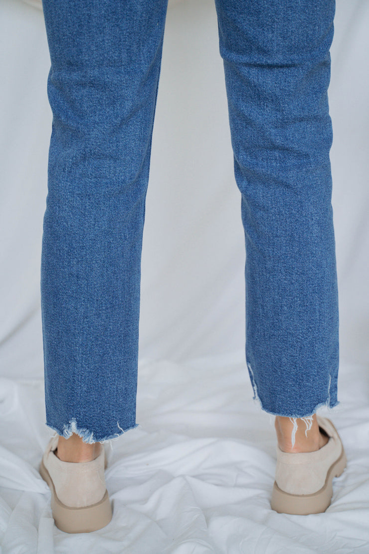 veronica vintage straight leg jean