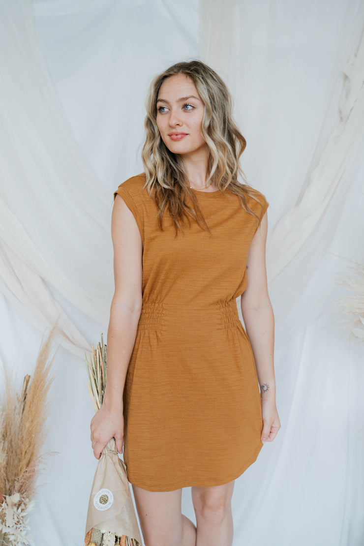 rowan textured knit dress