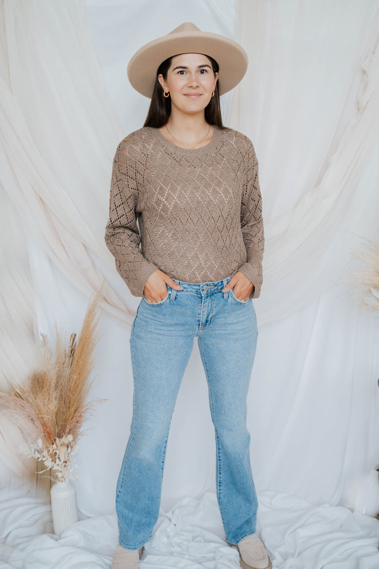 makenna cropped sweater